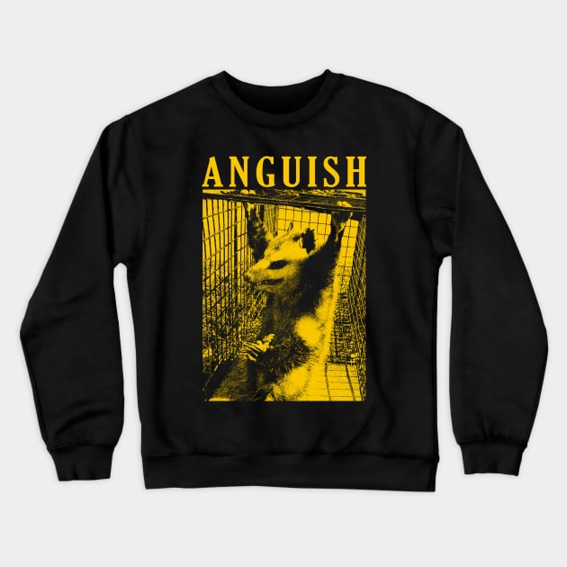 Possum Mood: Anguish Crewneck Sweatshirt by giovanniiiii